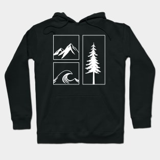 Collected Nature - White Version Hoodie